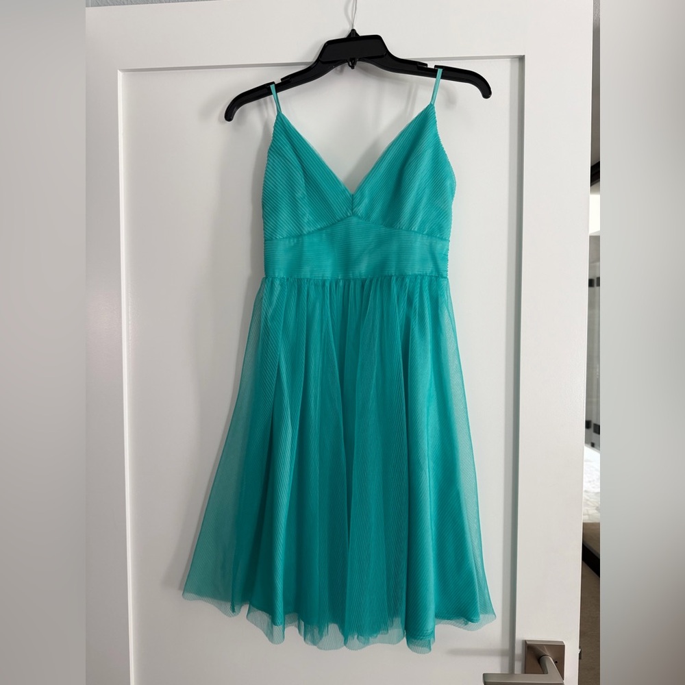 Never worn! Lulu's Vibrant Teal  Dress 👗
